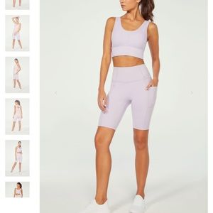 Marika Dry Wick Lavender Short Set NWT Size XL.